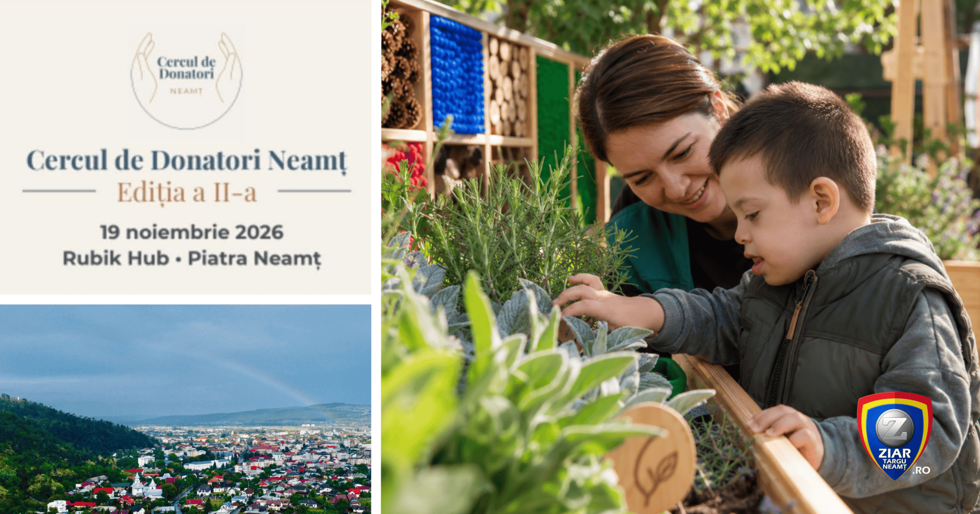 Târgu-Neamț, e nevoie de noi! Apel pentru Grădina senzorială dedicată copiilor speciali