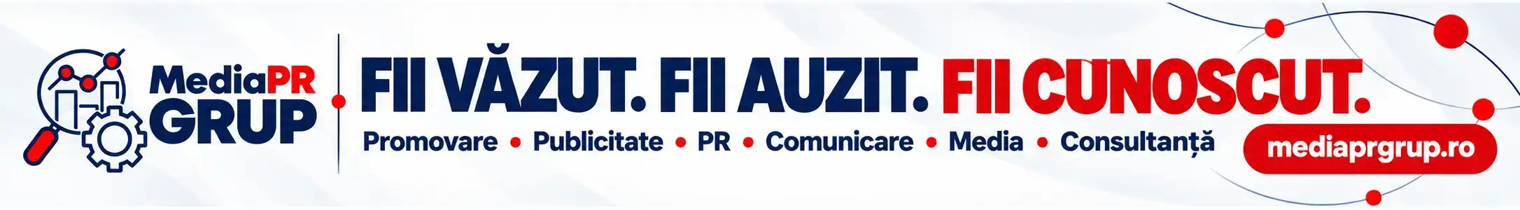 Media PR Grup — Fii văzut. Fii auzit. Fii cunoscut. Promovare, publicitate, PR, comunicare, media și consultanță.