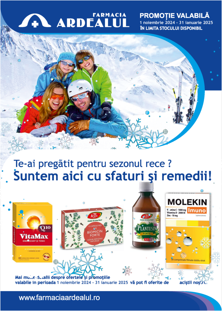 Banner publicitar Farmaciile Ardealul.